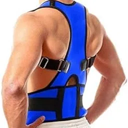FAMILY LINE Posture Corrector For Men & Women | Back Support, Posture Correction Belt (XXXL, BLUE)-picture-55
