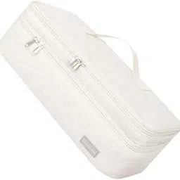SECRET DESIRE Hair Dryer Bag Dustproof Styling Tools Storage for Home Business Travel white|Hair Care & Styling|Hair Dryers-picture-44