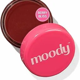 Moody Plush 3-in-1 Lip, Cheek & Eye Tint - Berry Bliss with Cacao Butter, Shea Butter & Jojoba Oil | Long Lasting | Paraben Free Lip Balm Moisturizer For All Skin Type, 5gm-picture-38