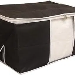 Heart Home Non Woven Underbed Storage Bag, Extra Large, Black CTHH011871-image-43
