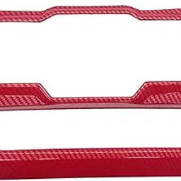 SECRET DESIRE Car Window Control Button Cover Trims Car Accessories For Jeep Wrangler Red Carbon Pattern-picture-13