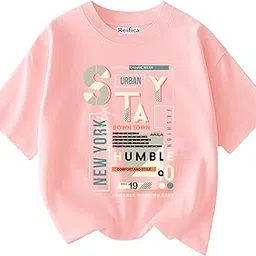 reifica 100% Pure Cotton Oversized Loose Drop Shoulder Graphic Printed Tshirts for Women & Girls-picture-34