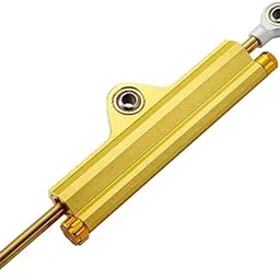 TRENDYNEST Motorcycle Steering Damper Professional Aluminum Safety Control with Bracket Gold | Clutch Levers | Handlebars, Grips & Levers | Motorcycle Parts-image-97