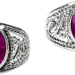 jsaj 925 STERLING SILVER CHUTKI BICHHIYA STONE TOERING TOE RINGS FOR WOMENS-picture-15