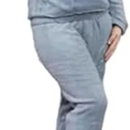 shaperx Women Fuzzy Lounge Casual Pajamas Sets Long Sleeve Fleece Pullover and Pants Set Fluffy Loungewear SleepwearPack of 1 Free Size Hoodie and Pocket Pack of 1(S TO XL)-picture-33