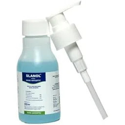 Slanol Alcohol Based Hand Sanitizer | Propanol 45% MES 0.2% | Instant Germ Protection | Suitable for All Skin Type | 100ml (pack of 3)-picture-10
