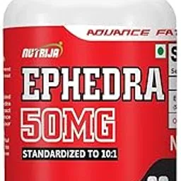 NutriJa Ephedra Extract 50mg (Standardized to 10:1) (60 Capsules)-picture-19