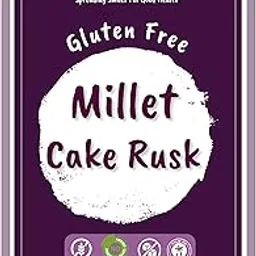 GEGGLE's Millet Cake Rusk, Eggless, 250g-picture-37