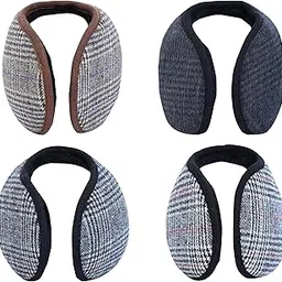 Winter Outdoor Ear Muffs/Warmer for Men and Women for protection from Cold, Value Combo Pack of 4 & 8-image-78