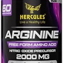 Hercules Arginine | L-Arginine Amino Acid Supplement | Pre & Post Workout Support (400g)-picture-30