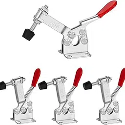 serplex Serplex® 4Pcs Toggle Clamp Hold Down Clamp 220Lbs Holding Capacity Antislip Horizontal Quick Release Toggle Clamp-picture-23