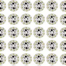 Steko {30 Pieces} 9 Watt Super Bright DOB MCPCB Direct On Board Led Lights Raw Material Electronic Kit For Led Bulb | 10 SMD On Board | Cool White-image-50