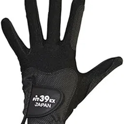 Fit39 Ex Golf Glove (Large, Black/Black)-picture-50