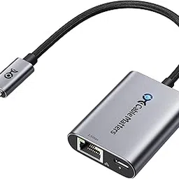Cable Matters USB C to 2.5Gb Ethernet Adapter with 140W Charging, 2.5 Gigabit Network Speed, USB C to Ethernet Adapter Compatible with USB4, Thunderbolt 4/5, MacBook, Laptop, and USBC Devices-picture-20