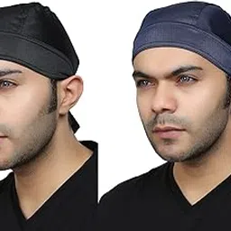 bismaadh Unisex Sweat Wicking Beanie Skull Cap Adjustable Cycling Hat Wrap Rag-picture-20
