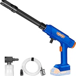 WADFOW 20V Cordless Pressure Washer, Auto Stop System, Wireless Pressure Washer Gun, Cordless Power Washer Gun, Handheld Pressure Washer for Car Floor Cleaning Car Washer Gun (Body ONLY)-picture-38