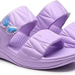 asian FEMINA-09 Stylish Butterfly Slide Sandals for Women & Girls | Soft Cushioning | Anti-Skid Sole | Ultra-Light & Trendy Casual Wear-picture-24
