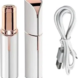 facial epilator hair removal machine for women - face, chin, cheek, eyebrow, upper lip hair remover for women, usb rechargeable epilator machine for womens (White)-picture-24
