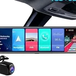 AUSEK Android Dash Camera -Full HD Front and Rear Cameras | WiFi | GPS | BT | 4GB Ram/ 32 GB ROM| Emergency Recording, Night Vision, Back Parking Assistance | 256 GB SdCard Support Dashboard Cam-picture-12