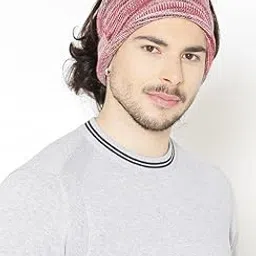 kindertales Men’s Multicoloured Acrylic Wool Ski Headband with Rolled Edges | Unisex Winter Ear Warmer | Soft Knitted Stretchable Woolen Ear Cover | Warm Outdoor Sports Headband | Made in India-picture-47