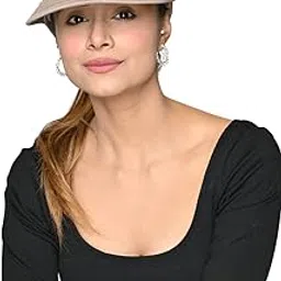 the headscarves Bamboo Viscose Sports Sun Visor Headband for Women's (SS410_Multicolor)-picture-31