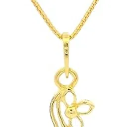 whp jewellers 14KT BIS Hallmarked Yellow Gold Pendant for Women | Great For Gifting- WMNSW0177-picture-29