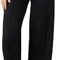 van heusen Women High Rise Athleisure Solid Wide Leg Pleated Pant - Functional Pocket, Relax Fit-picture-41