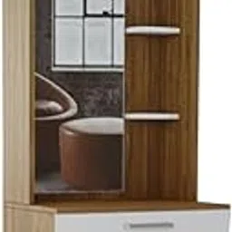 illfordd furniture Dressing Table with Mirror and Shelves/Dresser Organizer-picture-13