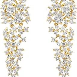 peora Cubic Zirconia Studded Fancy Drop & Dangle Earrings Western Fashion Jewellery for Women & Girls-picture-38