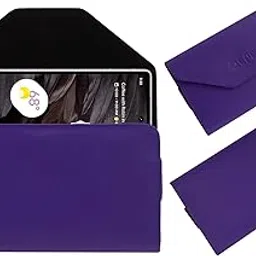 ACM Premium Flip Flap Pouch Case Compatible with Google Pixel 7a Mobile Leather Cover Purple-picture-20