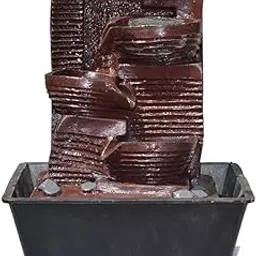 Garden Space Bucket Indoor Fountain for Living Room Decor Office Decor and Garden Decor (3 Bucket 2)-picture-12