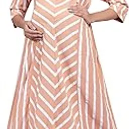 mamma's maternity Women's Knee Length Maternity | Feeding | Nursing Dress | Maternity Comfort Dress Kurti-picture-15