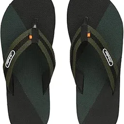 hirolas Men's Black Fabrication Flip-Flops-picture-14