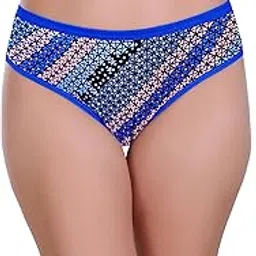 featherline Cotton Graphic Printed Low Waist Everyday Womens Bikini Panty-picture-43