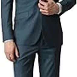 Men's Polyester Blend Three Piece Suit-Dress Set-image-21