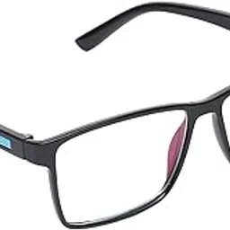 CRIBA Stylish Square Black Frame Clear Reading Glass With Power +0.75,+1.00,+1.25,+1.50,+1.75,+2.00,+2.25,+2.50,+2.75,+3.00, +3.25_A-picture-26