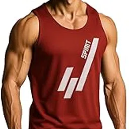 3colors 3Colours RGB Men's Active Wear Sleeveless Tank top, Gym Vest, Leisure wear SPIRINT-picture-45