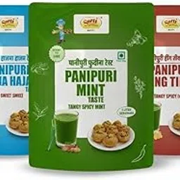 Surti Mix Pani Puri Mix Paste | 3 Tasty Flavours Combo | Khatta Tikha, Hajama Hajam, Hing Tikha Matka |-picture-13