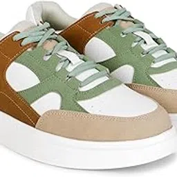 cantabil Casual Sneaker Shoes for Men l Lightweight & Comfortable with Cushioned Insole PU (Polyurethane) Upper EVA Sole Lace-Up Closure (P_MFTW00141)-picture-18