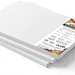 PG Creations Cartridge Paper Sheets A3 for Sketching, Drawing, 42x29.7 Cm, A3 Size, 140 GSM, White, Pack of 50-picture-17