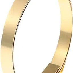 AllGIFT Brass Sheet Roll,1000mm x10mm Metal Foil,Thin Brass Strip Yellow Practical for Crafts, Electrical Repairs, Grounding(0.3x10x1000mm)-image-84