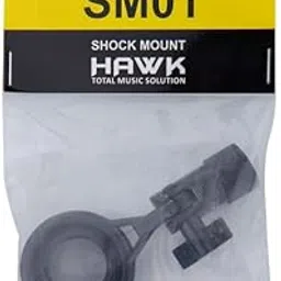 Hawk Proaudio SM01 Shock Mount Holder Socket Metal Construction for Condenser Microphone With M22x1 Screw (Black)-picture-19