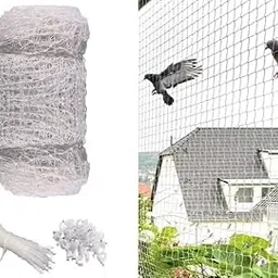 Bird Control net for Balcony and Garden | Nylon Bird net for Windows to Protect House from Birds | Size Bird net (10X10 Feet)-picture-15