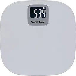 Electronic Bathroom Weighing Scale SC0182 | High-Precision Digital Body Weight Scale with Auto Step-On, 180kg Capacity, Lightweight Design & White LED Display (White) image 1