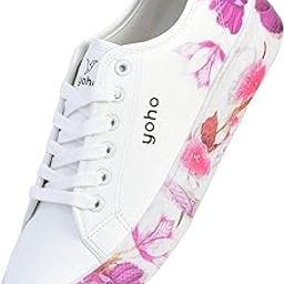 yoho Daisy Women’s Trendy Floral Printed Casual Chunky Sneakers-picture-36