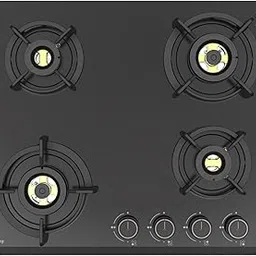 KAFF | ASHFORD Built-in Hob 4 Burners | Auto Electric Ignition Glass Top, 60 CM | Full Brass Burners with Flame Failure Device | 8 MM Thick Toughened Glass Black | ASF604-picture-11