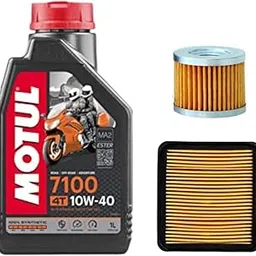 MOTUL 7100 10W40 100% API SN Fully Semi Synthetic 1ltr Better Performance Engine oil for Apache Oil & Air filters-picture-51
