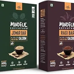 Eat Anytime Mindful Superfood Jowar & Ragi Energy Bar | Gluten Free & High Fiber | Improve Digestion, Rich in Fiber | Healthy Energy Bar of Jowar & Ragi - Combo of 2 (24pcs. of 25g)-image-16