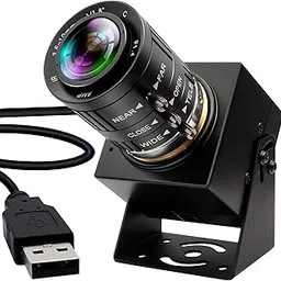 IEights 12mp USB Camera Variable Focus Webcam for Computer 1080P 120fps Manual Zoom Lightburn Camera High Speed 3.6-10mm 3X Zoom USB2.0 PC Cam Varifocal USB Security Webcamera for Video Conference-picture-12