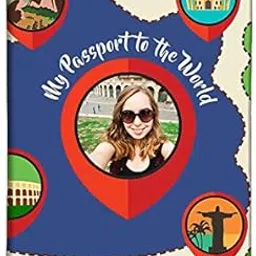 nutcase Personalized Passport Cover PU Leather Polyfabric - Add Your Photo - My Passport to The World-picture-43